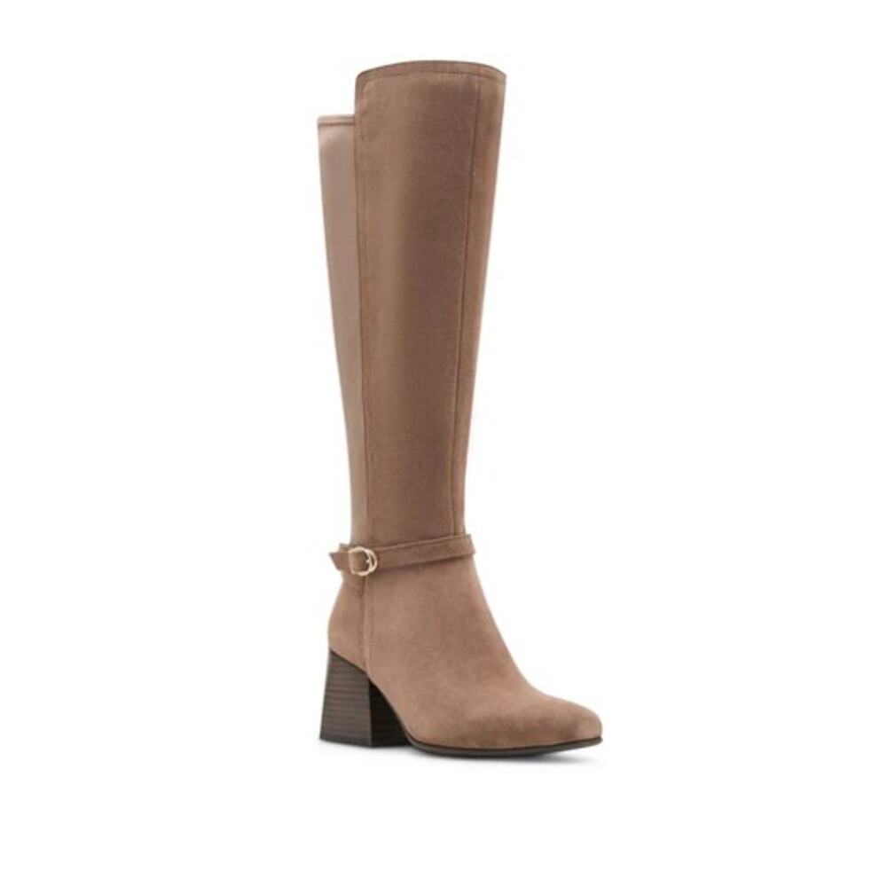 Blondo Brown Knee-High Heeled Boots